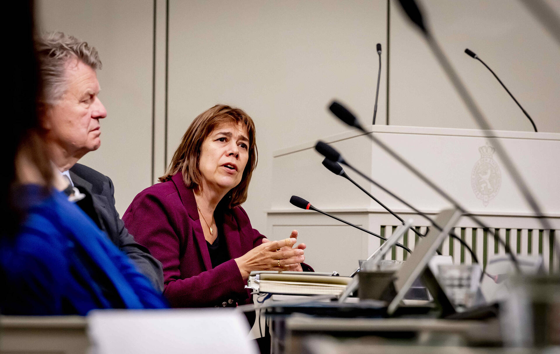 Kamerleden in gesprek met de deskundigen