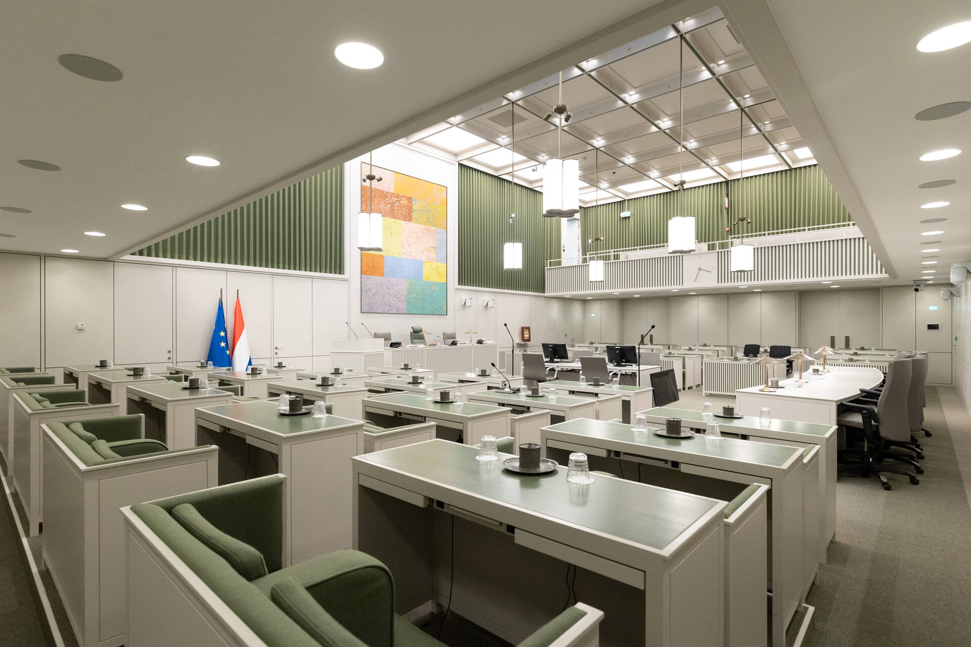 Plenaire zaal Eerste Kamer