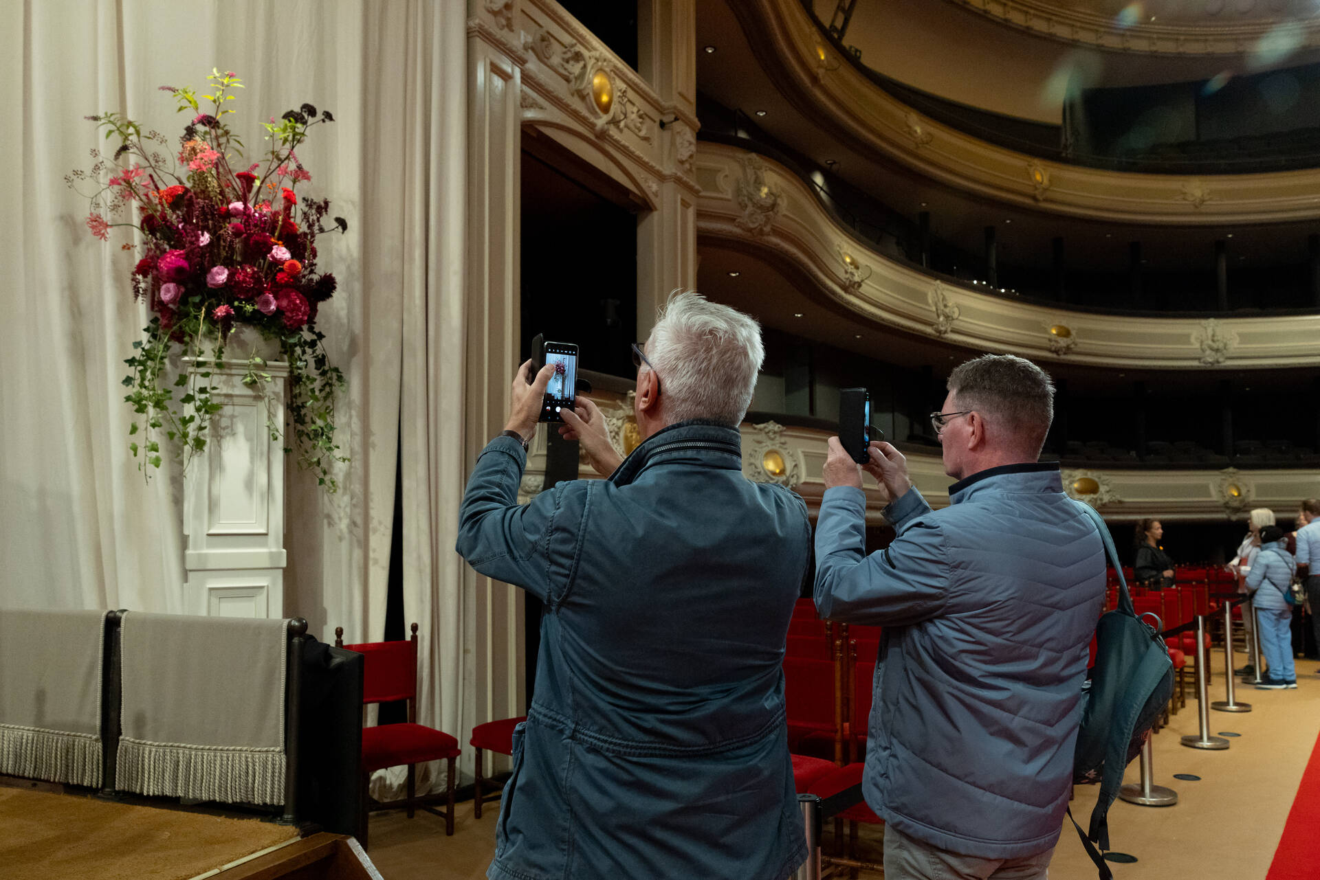 Ook de bloemen waren te bewonderen