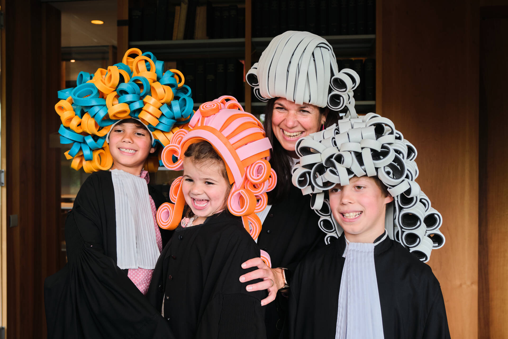 Bezoekers  van een van de vorige edities van Week van de rechtsstaat