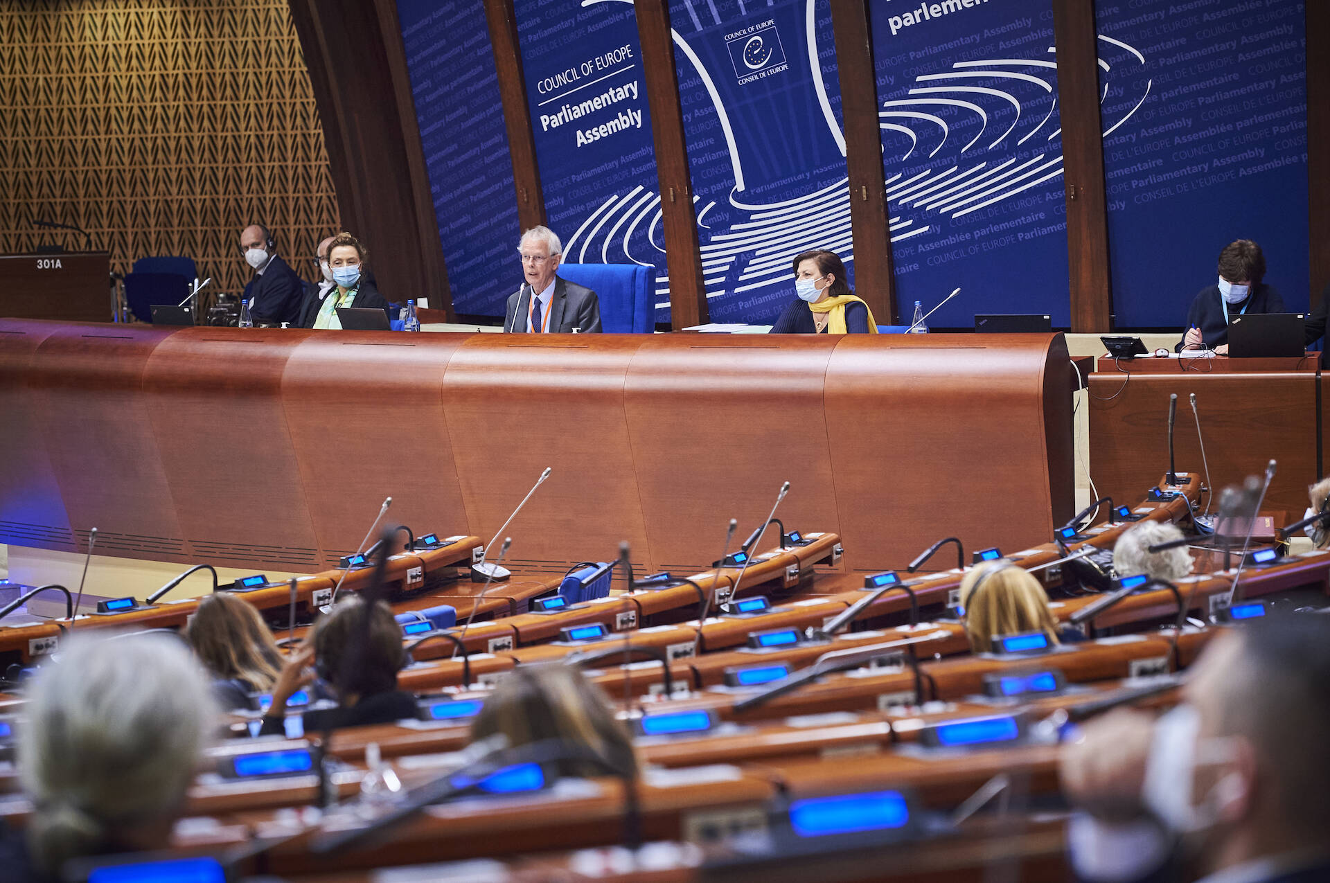 Tiny Kox zat de PACE in Straatsburg voor
